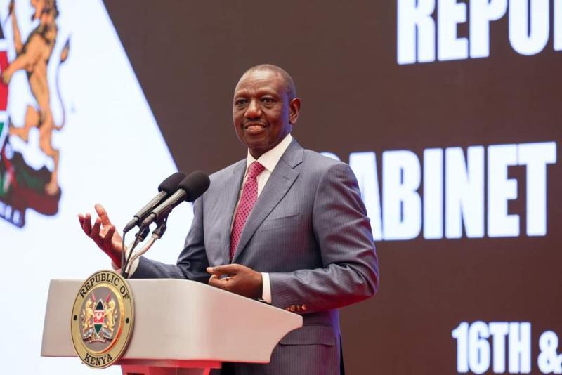 File image of President William Ruto.